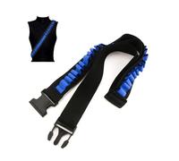 TORMEN Bandolier a tracolla per freccette, compatibile con Nerf N-Strike Elite Series, kit cintura in pelle, blu e nero