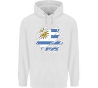 Torn Bandiera Uruguay Uruguaiano Giorno Calcio Bambini Felpa con Cappuccio