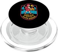 Torna a scuola Ciao Quinta elementare Ragazze carine Primo giorno PopSockets PopGrip per MagSafe