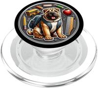 Torna a scuola cinese Shar-Pei Cane Ragazzi Ragazze Proprietario Studente PopSockets PopGrip per MagSafe