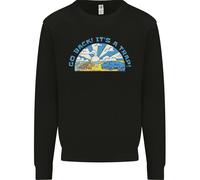 Torna Indietro È Una Trappola Divertente Evoluzione Dinosauri Felpa Per Bambini