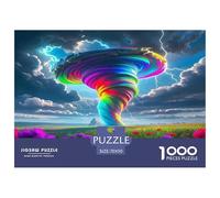 Tornado 1000 Pezzi Puzzle Classici Per Adulti E Bambini A Partire Da 12 Anni Giochi Rilassamento E Intelligence Natural Wonder Sfida Impossibile - Regalo Per Amore E Amico 70x50cm/1000pcs
