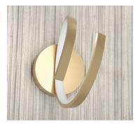 Applique Moderna Tornado Alluminio Bianco Led 12W