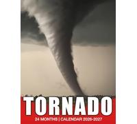 Tornado Calendar 2026 - 2027: Two Year Monthly Planner from 2026 to 2027 Including US Holidays and Designed for Busy Homes Offices and Students