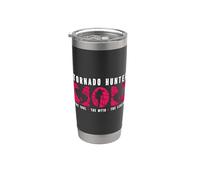 Tornado Hunter Mamma L'idolo Il Meteorologo Tornado Hunter Bicchiere termico in acciaio inox doppia parete