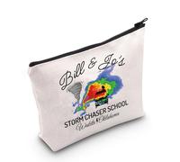 Tornado Movie Makeup Bag Jo and Bill Fans Regali Bill & Jo's Storm Chaser Regali Tornado Wrangler Zipper Bag, Storm Chaser Regno Unito