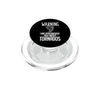 Tornado Twister Storm Chasing Meteorologia PopSockets PopGrip per MagSafe