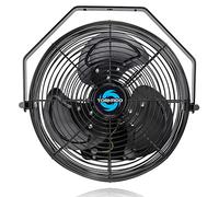 Tornado - Ventilatore industriale da parete in metallo ad alta velocità IPX4, per uso commerciale, industriale, residenziale, motore Teao a 3 velocità, 1650 CFM, cavo cETL di sicurezza elencato