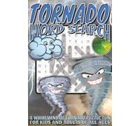Tornado Word Search Book: Easy To Read Print Puzzle Book About Tornados, Cyclones, Twisters, and More | 6x9 inches, 110 pages | 50+ Puzzles... Gift For Holidays, Vacations, and Spare Time