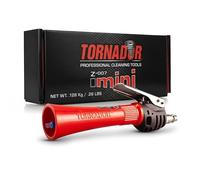 Tornador Z-007 Mini | Strumento compatto per pulizia auto ad alta pressione | Design ergonomico accelera il dettaglio interno | Funziona con compressore d'aria | Potente e portatile