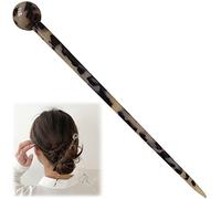 Tornante Bastone Giapponese Forcella Fermacapelli Tornante Bastone Bastoncini Per Capelli Da Donna Chignon Di Capelli Acconciature Da Ciambella Per Adatto a Donne Capelli Lunghi Aspetto Leopardato