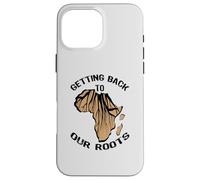 Tornare alle nostre radici Design del patrimonio africano Custodia per iPhone 16 Pro Max