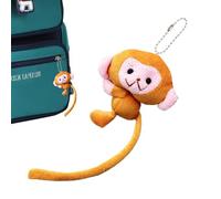 Tornaria Scimmia Plushing - Portachiavi Ripieni, Portachiavi Per Animali | Monkey Monkey Monkey Doll, Portachiavi Di Animali Da Cartone Animato, Un Grazioso Ciondolo Di Peluche, Mini Giocattolo Per Ba