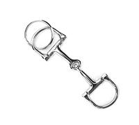 Tornario a Ferro di Cavallo, Portachiavellina per Donne Catena Chiave per Cavallo D Snaffle Snaffle ZINE Lega Tastina di Tastiera