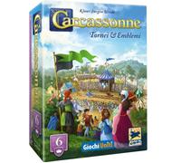 TORNEI E EMBLEMI espansione 6 per CARCASSONNE edizione 2025 IN ITALIANO età 7+