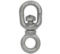 Tornichetto girevole tipo marche in acciaio zincato, 8 mm - 50 pz