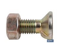 Tornillo de arado DIN 604, trattamento adatto a un impiego regolare, trova spazio in molte situazioni della vita di ogni giorno, set da 50 pezzi studiato per inserirsi con naturalezza nello stile di v