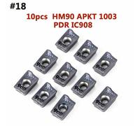 Tornio 10 per pz per punte in carburo CNC inserti taglierina lama set cassetta
