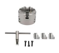 Tornio autocentrante Chuck Set 3 pino autocentrante Tornio Chuck Autocentrante Chuck Mandrino a 3 ganasce Prisione Professionale Tornio Metallo Utensile di foratura