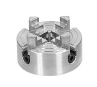Tornio Chuck, 3 Mascelle/4 Mascelle Manuale Auto -centrocamera Bullone Metallo Mandrino Mandrino in Legno Mandrini con il Tornio per Macinare Macinare la Macchina (3 Jaws-8mm)