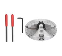 Tornio Chuck 6in 4 in lega di branco in acciaio in acciaio kit di bloccaggio del chuck kit per vari pezzi