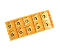 Tornio CNC Tornio Interno 10pcs DCMT11T304 Inserti in Carburo Indicizzabili per SDJCR/L Toolholding Durezza Ad Alta Resistenza