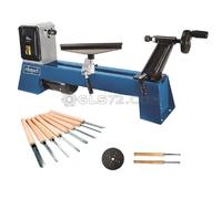TORNIO DA LEGNO DM500T SCHEPPACH + KIT 8 SGORBIE SCALPELLI