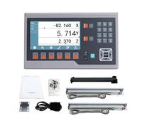 Tornio LCD YH800-2P. Bilancia lineare for encoder ottico da lettura digitale multi-linguaggio 50mm a 1000mm, DRO digitale(NEW BIG LCD DRO SET)