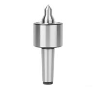 Tornio Live Center Taper Tool MT3 in acciaio con triplo cuscinetto a sfera, tornio ad alta velocità e compatibile CNC, albero in acciaio legato trattato termicamente per rigidità e resistenza