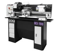 Tornio parallelo SOGI M3-700 tornibile 300x700 mm PB 38 mm con accessori