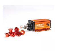 Tornio per bossoli LYMAN Brass Smith Case Trim Express con 10 boccole reloading