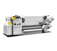 Tornio per Metallo 180MMx350MM 750W Mini Tornio Metallo,Metallo Ingranaggio Con Porta Coltello e Pennello,Velocità Variabile 0-2500 Giri/min,Tornio per Metalli per Filettatura/Tornitura/Foratura