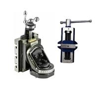 Tornio verticale fresatura scorrevole girevole base 4" x 5" con 2 "50mm autocentrante Vice-Amz74