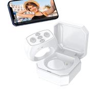 Tornitore di Pagine telecomandato - Blue Tooth Remote Control Short Video App Page Turner | Pulsante Selfie otturatore remoto della fotocamera, clicker di scorrimento per il romanzo Foto video