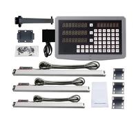 Torny Mill Digital Lettura in metallo SDS6-3V. Imposta kit encoder lineare 5U 5V TTL. Dimensioni scale 10. 0mm. A 1000mm, DRO digitale(SDS6-3V DRO Set)