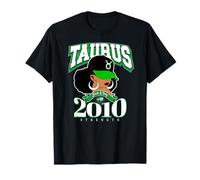 Toro 2010 Astro Anno Melanato Regina Dea Afro Maglietta