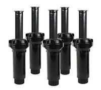 Toro 53461 5-Pack, 570 Series 3" 15 'Quarter Nozzle Pop-Up Irrigatore, Nero