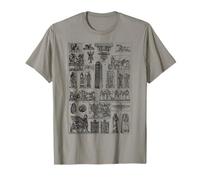 Toro Alato assiro Lamassu Iraq Iran Souvenir Arte assira Maglietta