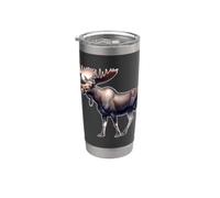 Toro Alce Bicchiere termico in acciaio inox doppia parete