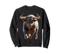 Toro Bue Bovini Domestici Mucca da Fattoria Toro Felpa