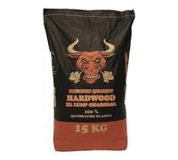 TORO - Carbone TORO per Barbecue, Composto da Quebracho Blanco del Paraguay, Ideale per Qualsiasi tipo di Cottura, l'Aroma Esalta Sapori e Profumi, Pezzatura Grande, 15 kg