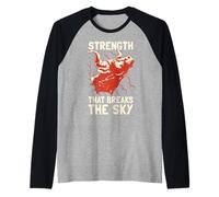 Toro. Forza che rompe il cielo. Maglia con Maniche Raglan