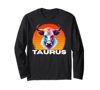 Toro L'oroscopo del Toro, Astrologia Toro, Toro Multicolore Maglia a Manica