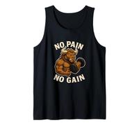 Toro Palestra Allenamento Gym No Pain No Gain. Canotta