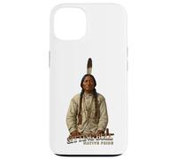 Toro Seduto Capo Nativo Americano Lakota Sioux Indiani Custodia per iPhone 13