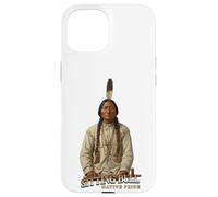 Toro Seduto Capo Nativo Americano Lakota Sioux Indiani Custodia per iPhone 15