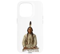Toro Seduto Capo Nativo Americano Lakota Sioux Indiani Custodia per iPhone 15 Pro