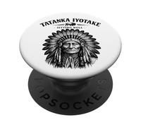 Toro Seduto Tatanka Iyotake Lakota Storia PopSockets PopGrip Adesivo
