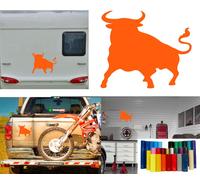 Toro Spagnolo V4 XL. Adesivo In Vinile, Durata Esterna > 7 Anni