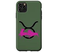 Toro Taurean Icona Glifo Della Testa E Corna Custodia per iPhone 11 Pro Max